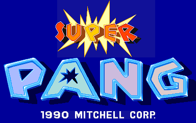 Super Pang (World 900914) Title Screen