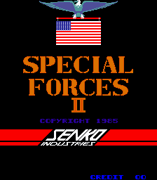 Special Forces II Title Screen