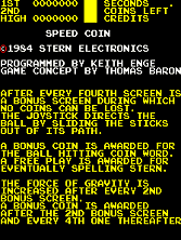 Speed Coin (prototype) Title Screen