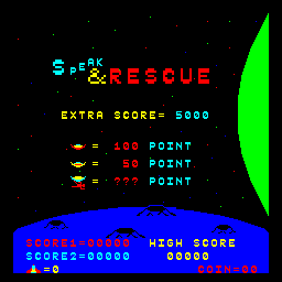 Speak & Rescue (bootleg) Title Screen
