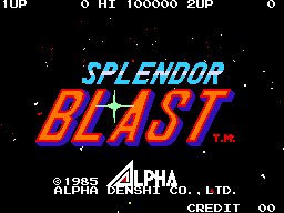 Splendor Blast (set 1) Title Screen