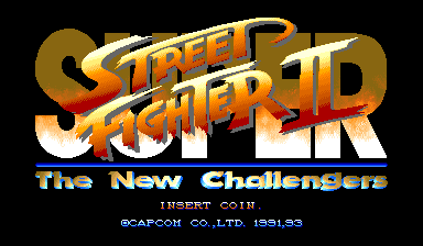 Super Street Fighter II: The Tournament Battle (World 931119 Phoenix Edition) (bootleg) Title Screen