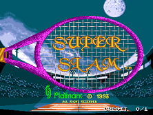 Super Slam (set 1) Title Screen