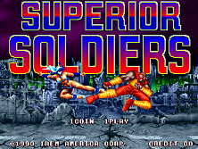Superior Soldiers (US) Title Screen