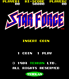 Star Force (encrypted, set 2) Title Screen