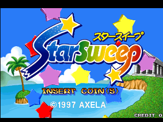 Star Sweep (Japan, STP1/VER.A) Title Screen