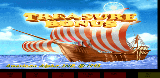 Super Treasure Island (Italy, v1.6) Title Screen