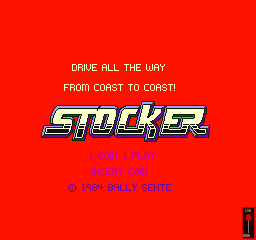 Stocker (3/19/85) Title Screen
