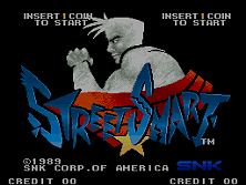Street Smart (US version 2) Title Screen