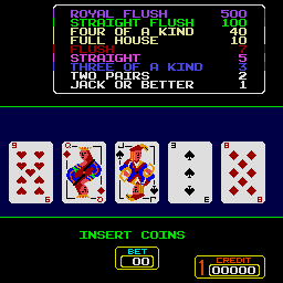 Super Draw Poker (bootleg) Title Screen