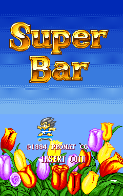 Super Bar Title Screen