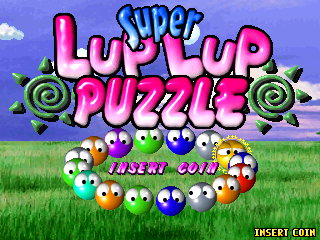 Super Lup Lup Puzzle / Zhuan Zhuan Puzzle (version 4.0 / 990518) Title Screen