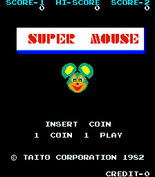 Super Mouse Title Screen