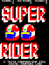 Super Rider Title Screen