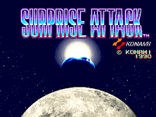 Surprise Attack (World ver. K) Title Screen