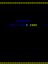 Survival Title Screen