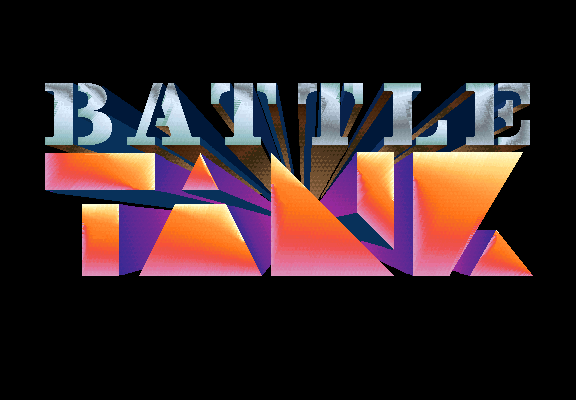 Tank Battle (prototype rev. 4/21/92) Title Screen