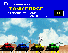 Tank Force (US, 4 Players) Title Screen