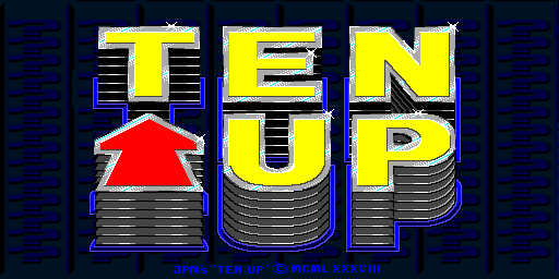 Ten Up Title Screen