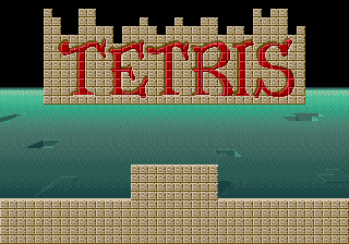 Tetris / Bloxeed (Korean System 16 bootleg) (ISG Selection Master Type 2006) Title Screen