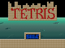 Tetris (set 4, Japan, System 16A) (FD1094 317-0093) Title Screen