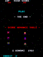 The End Title Screen