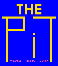 The Pit (Japan) Title Screen