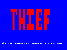 Thief Title Screen