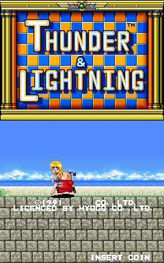 Thunder & Lightning (bootleg with Tetris sound) Title Screen