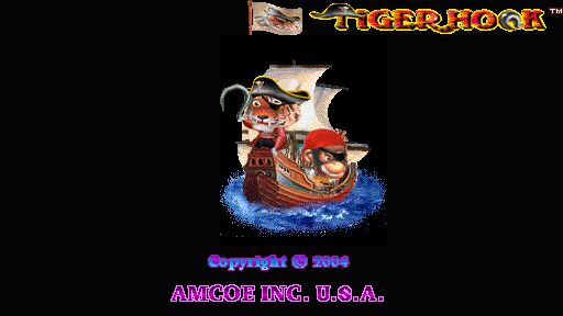 Tiger Hook (Version 2.1R, set 1) Title Screen