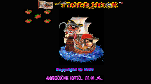 Tiger Hook (Version 1.7XT) Title Screen