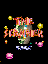 Time Scanner (set 2, System 16B) Title Screen