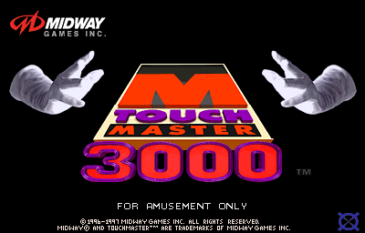 Touchmaster 3000 (v5.02 Standard) Title Screen