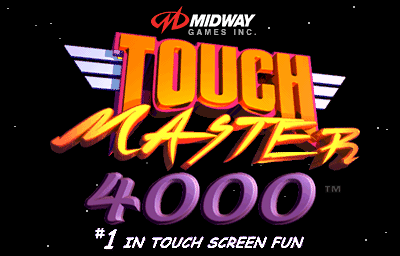 Touchmaster 4000 (v6.02 Standard) Title Screen
