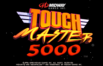 Touchmaster 5000 (v7.01 Standard) Title Screen