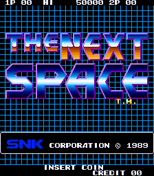 The Next Space (set 1) Title Screen