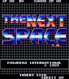 The Next Space (Japan) Title Screen