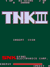 T.N.K III (US) Title Screen