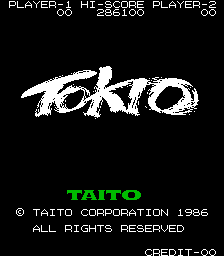 Tokio / Scramble Formation (newer) Title Screen