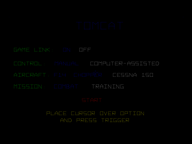 TomCat (prototype) Title Screen