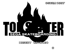 Top Skater (Export, Revision A) Title Screen