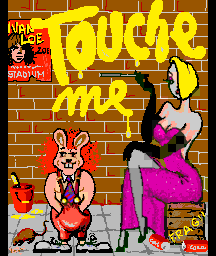 Touche Me (set 1) Title Screen