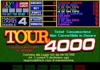 Tour 4000 Title Screen