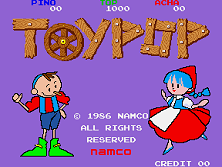 Toypop Title Screen