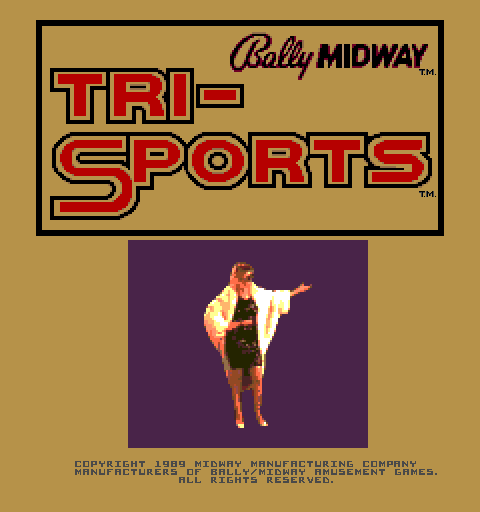 Tri-Sports Title Screen