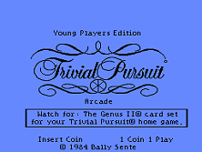 Trivial Pursuit (Young Players Edition) Title Screen