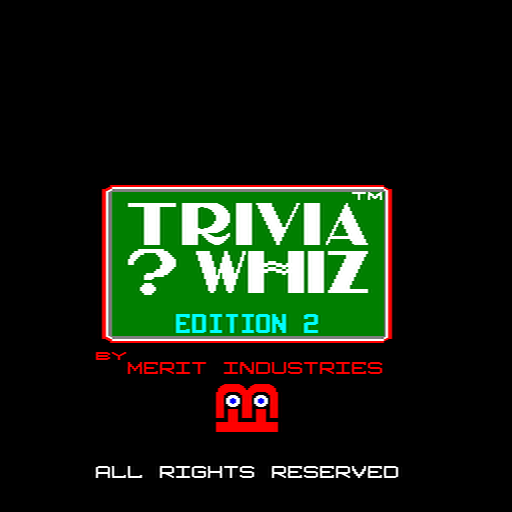 Trivia ? Whiz (6221-05, Edition 2) Title Screen