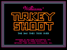 Turkey Shoot (prototype) Title Screen