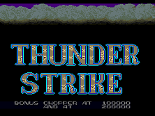 Thunder Strike (set 1) Title Screen
