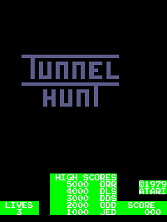 Tunnel Hunt Title Screen